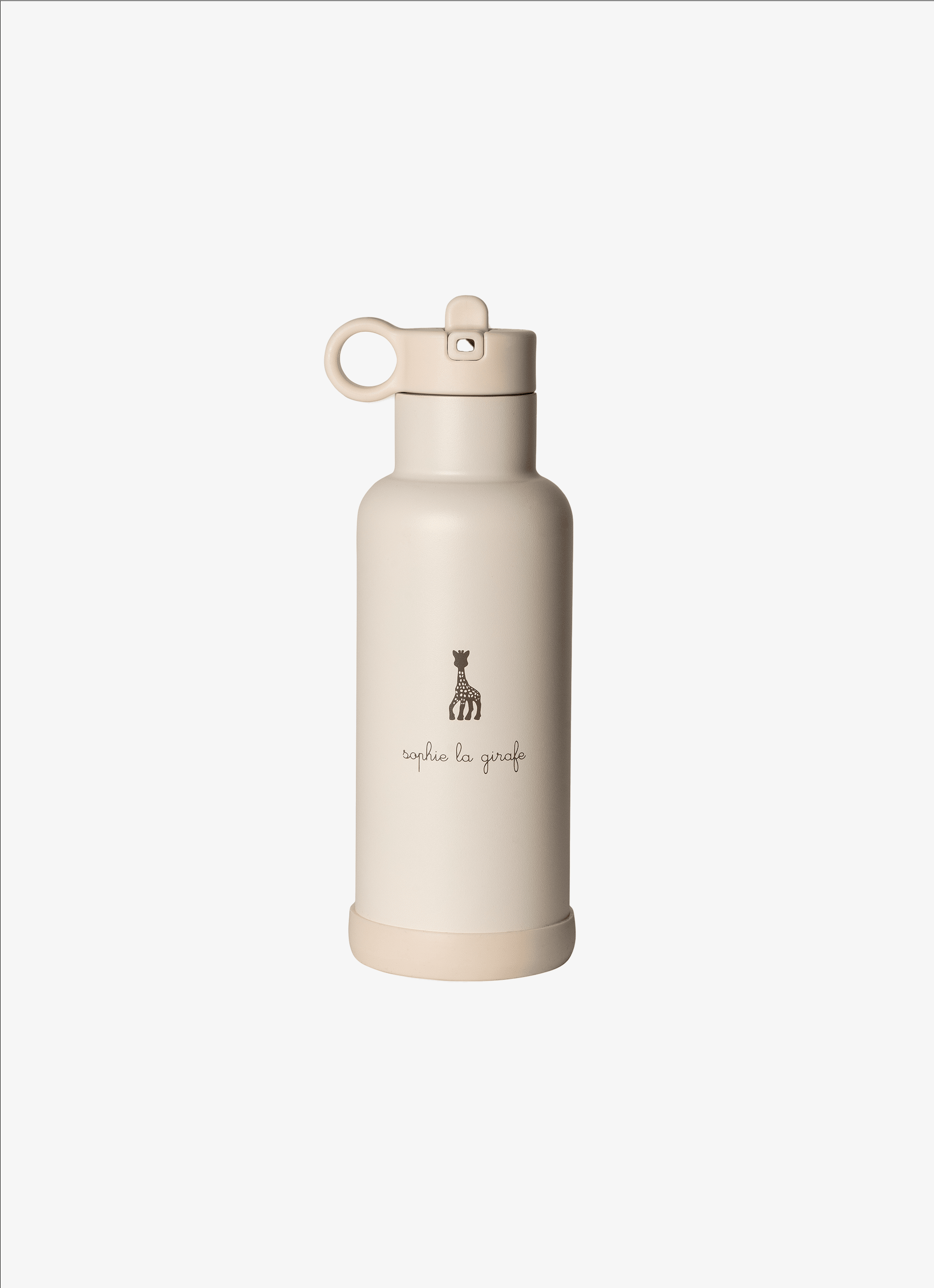 Citron Stainless Steel Water Bottle 500ml - Sophie la Girafe - Laadlee