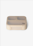 Citron Lunchbox with Fork and Spoon - Beige - Laadlee