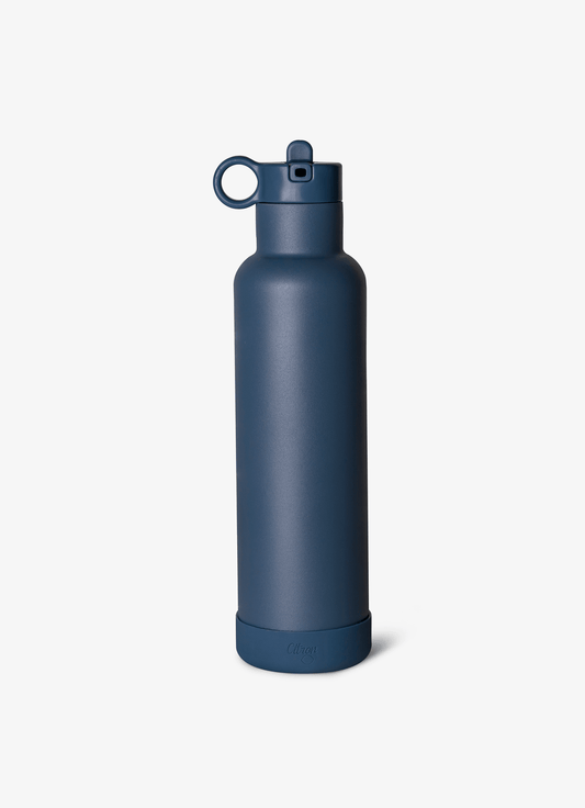 Citron Stainless Steel Water Bottle 750ml - Blue - Laadlee