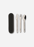 Citron Stainless Steel Cutlery Set with Black Case - Laadlee