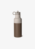 Citron Stainless Steel Water Bottle 500ml - Brown - Laadlee