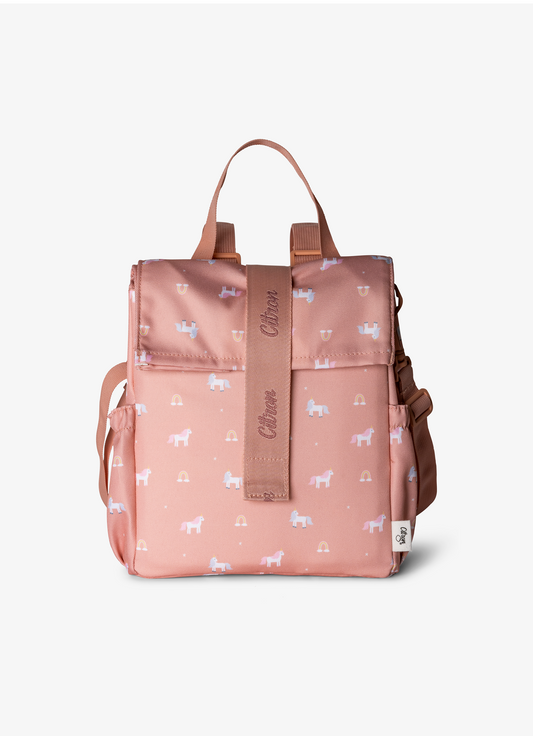 Citron Insulated Rollup Lunchbag - Unicorn - Laadlee