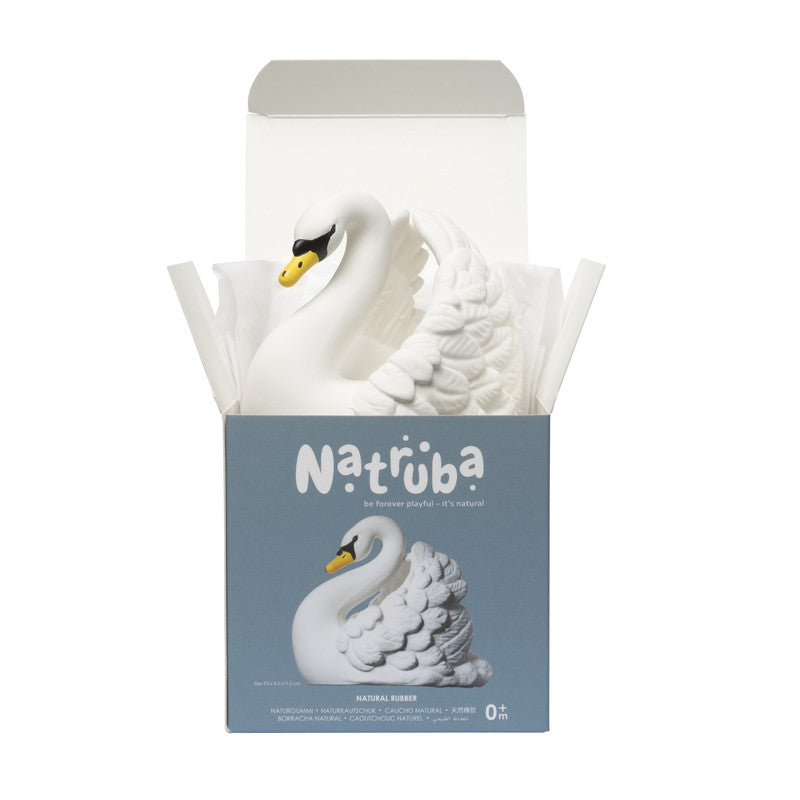 Natruba - Bath Swan White - Large - Laadlee