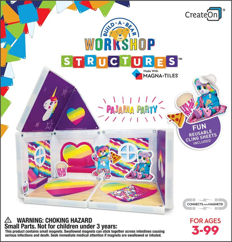 Magna-Tiles Pajama Party Cub Condo - Laadlee