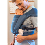 Ergobaby Embrace Soft Air Mesh Newborn Baby Carrier - Blue - Laadlee