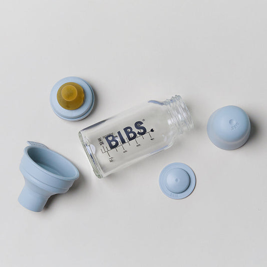 BIBS Baby Bottle 110ml - Sage - Laadlee