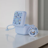 BIBS x LIBERTY Pacifier Box - Chamomile Lawn / Baby Blue - Laadlee