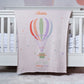 Little IA Hot Air Balloon Keepsake Knit Blanket - Laadlee