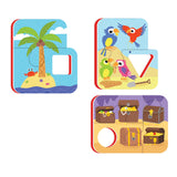 Peaceable Kingdom Bath Puzzle: Playful Pirate - Laadlee