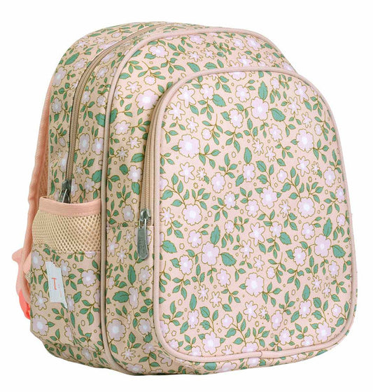 A Little Lovely Company Backpack - Blossoms Pink Insulated - Laadlee
