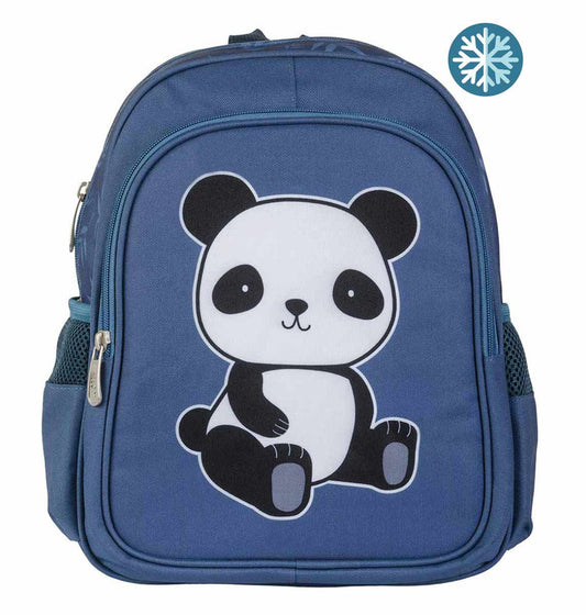 A Little Lovely Company Backpack - Panda Multicolor Insulated - Laadlee