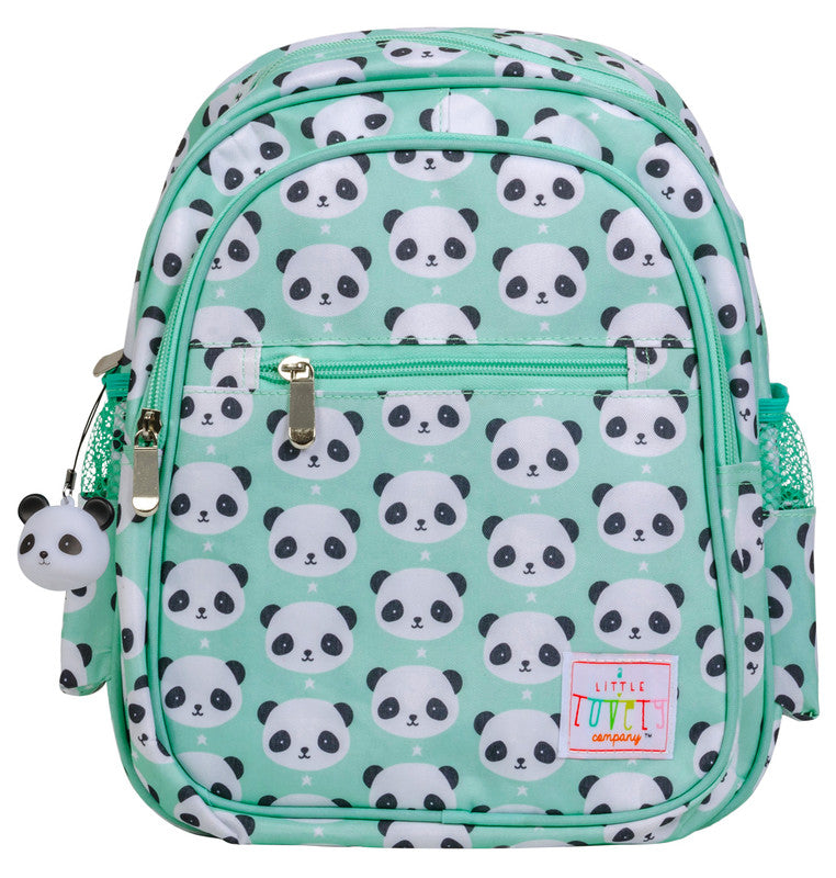 A Little Lovely Company Backpack - Panda Blue Insulated - Laadlee