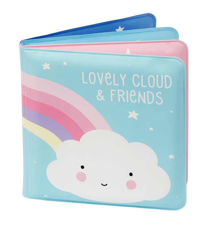 A Little Lovely Company Bath Book - Lovely Cloud & Friends - Laadlee
