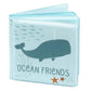 A Little Lovely Company Bath book: Ocean Friends - Laadlee