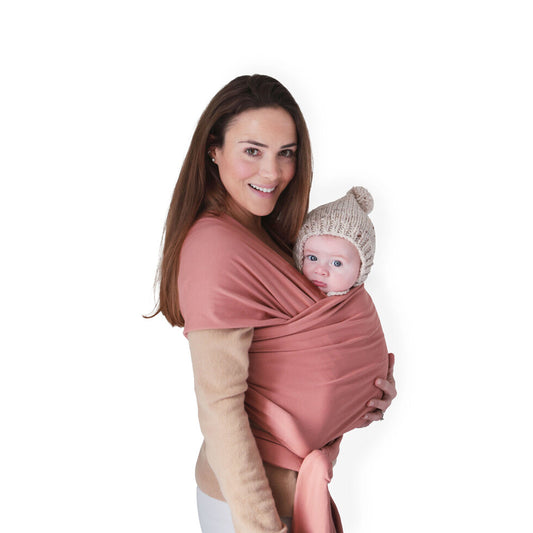 Mushie Baby Carrier Wrap Cedar - Laadlee
