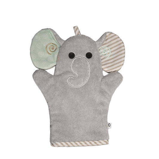 Zoocchini Baby Bath Mitt - Ellie the Elephant - Laadlee