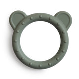 Mushie Teether Bear Dried Thyme - Laadlee
