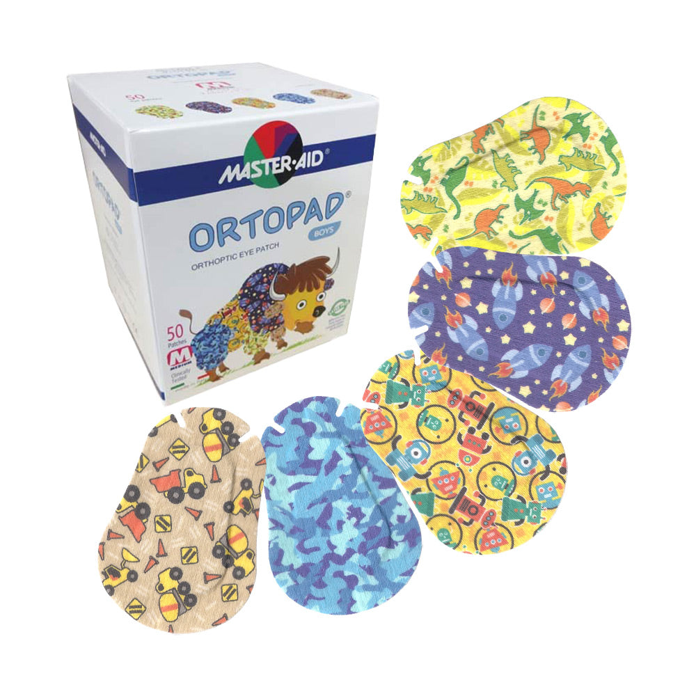 Ortopad® Boys Eye Patches Medium - 50 pcs - Laadlee