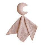 Mushie Lovey Blanket Moon Blush - Laadlee