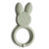 Mushie Teether Bunny Sage - Laadlee