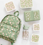 A Little Lovely Company Lunch Box - Blossoms Sage - Laadlee