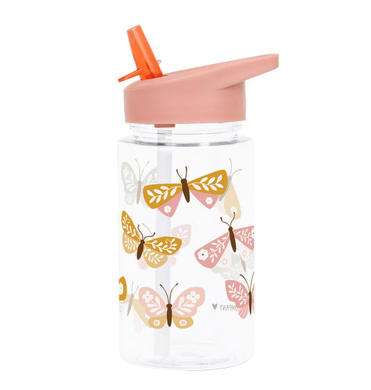 A Little Lovely Company Drink Bottle - Butterflies - Laadlee