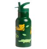 A Little Lovely Company Stainless Steel Water Bottle - 350ml - Jungle Tiger - Laadlee