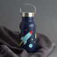 A Little Lovely Company Stainless Steel Water Bottle - 350ml - Space - Laadlee
