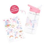 A Little Lovely Company Drink Bottle - Unicorn - Laadlee
