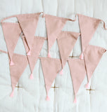 A Little Lovely Company Garland - Dusty pink - Laadlee