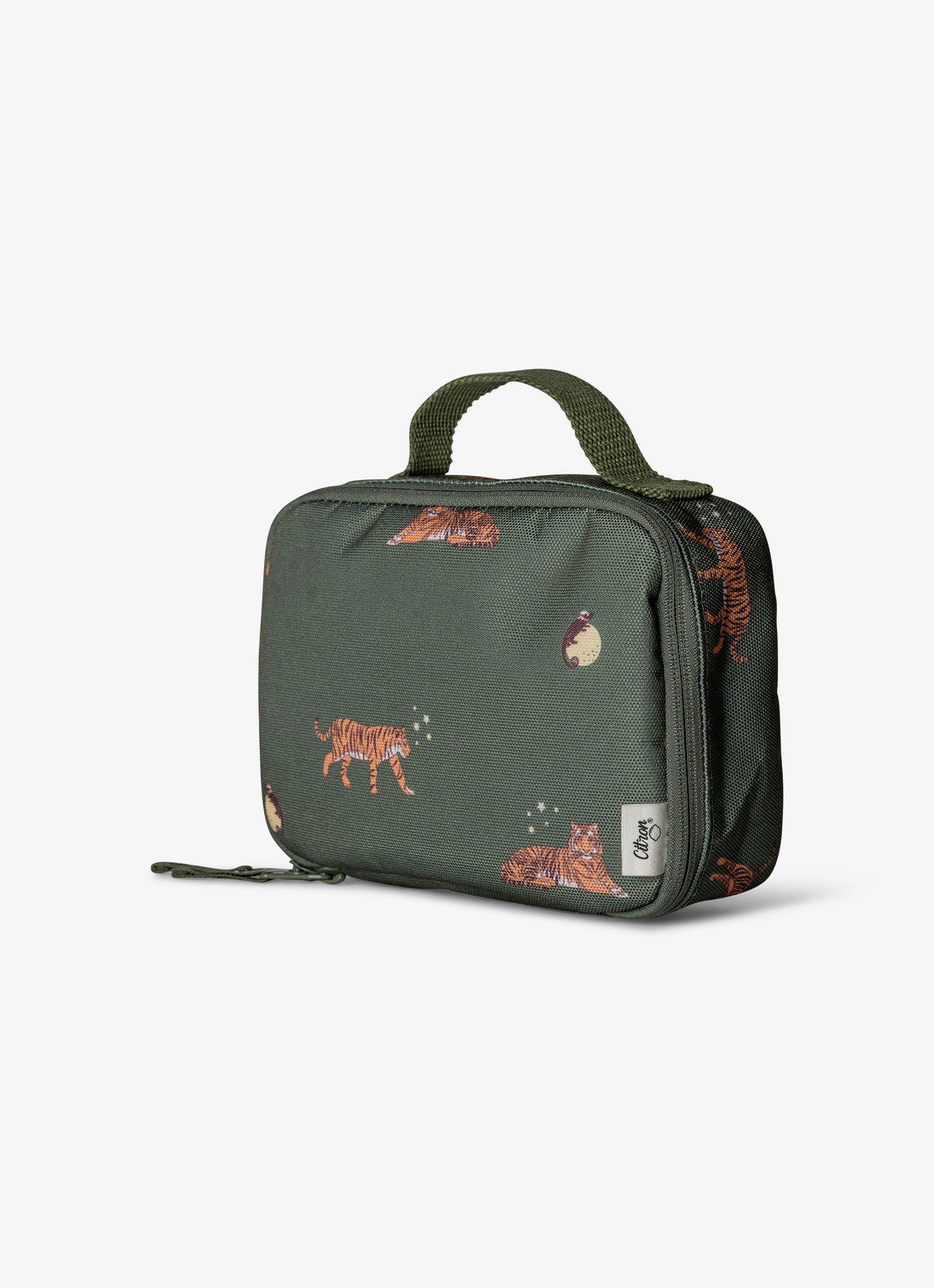Citron Insulated Snack Bag - Tiger - Laadlee
