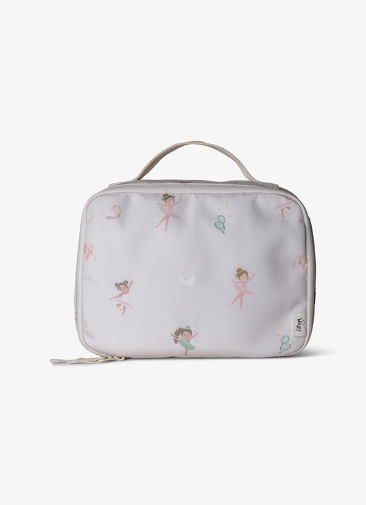 Citron Insulated Square Lunchbag - Ballerina - Laadlee