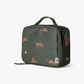 Citron Insulated Square Lunchbag - Tiger - Laadlee