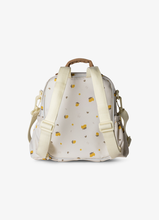 Citron Insulated Lunchbag Backpack - Lemon - Laadlee