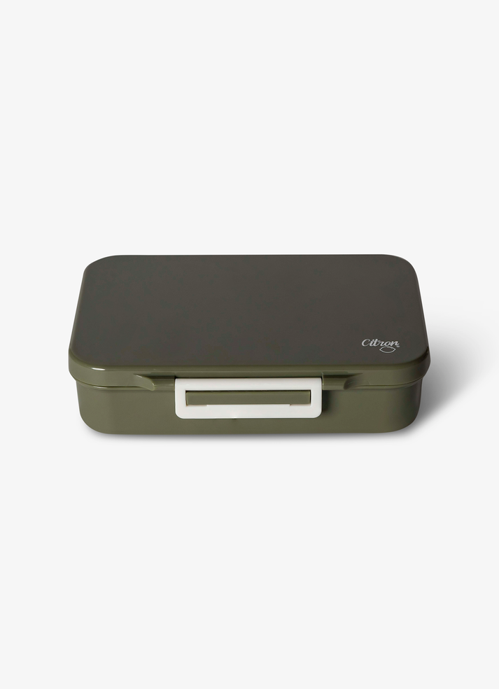 Citron Tritan Lunchbox - Olive Green - Laadlee