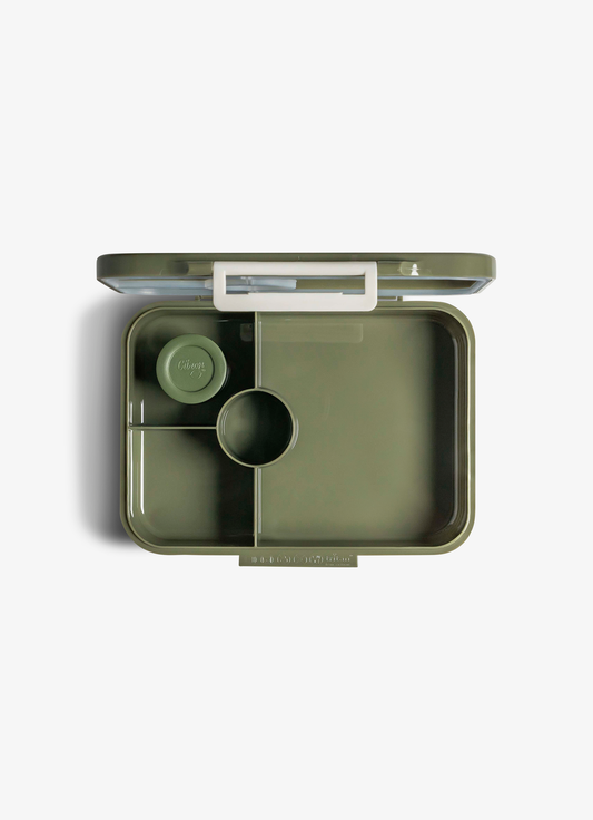 Citron Tritan Lunchbox - Olive Green - Laadlee