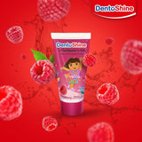 DentoShine Kids Gel Toothpaste 80g - Raspberry (Dora) - Laadlee
