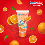 DentoShine Kids Gel Toothpaste 80g - Doraemon - Orange - Laadlee