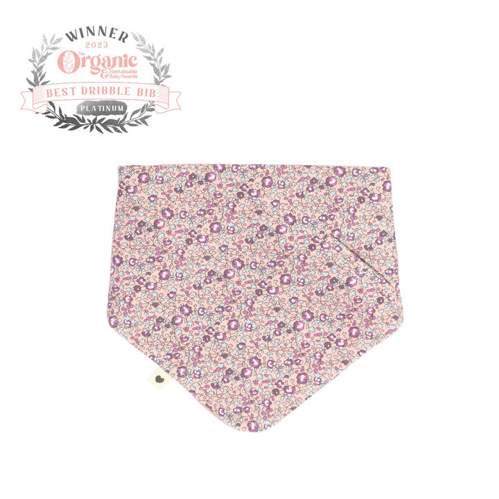 BIBS x LIBERTY Bandana Bib - Eloise / Blush - Laadlee