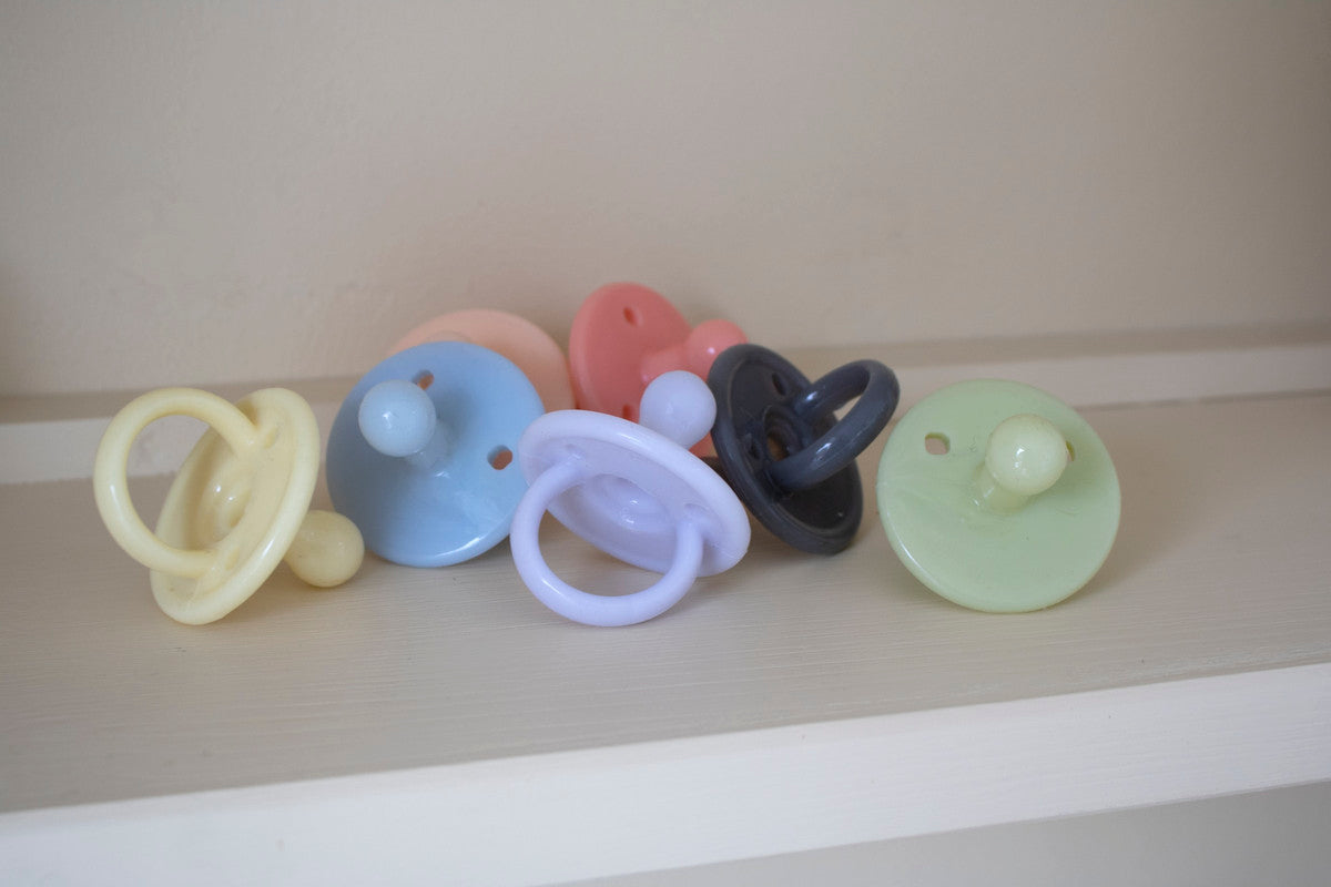 Filibabba Silicone Pacifiers - 0M - 3Y, Moss Green, Pack of 2 - Laadlee