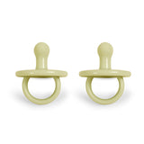 Filibabba Silicone Pacifiers - 0M - 3Y, Pistachio, Pack of 2 - Laadlee