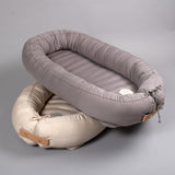 Filibabba Babynest - Premium Kapok Grey - Laadlee