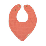Filibabba Bib Muslin - Coral - Laadlee