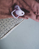 Filibabba Silicone Pacifiers - 0M - 6M, Light Lavender, Pack of 2 - Laadlee