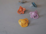 Filibabba Silicone Pacifiers - 6M+, Dusty Rose, Pack of 2 - Laadlee