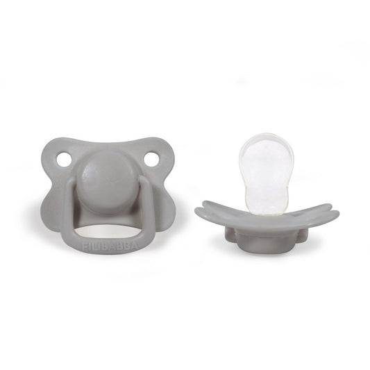 Filibabba Silicone Pacifiers - 6M+, Cloud, Pack of 2 - Laadlee