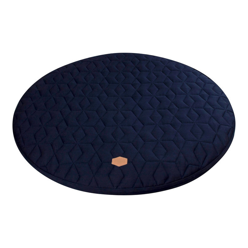 Filibabba Play Mat Soft Quilt - Dark Blue - Laadlee