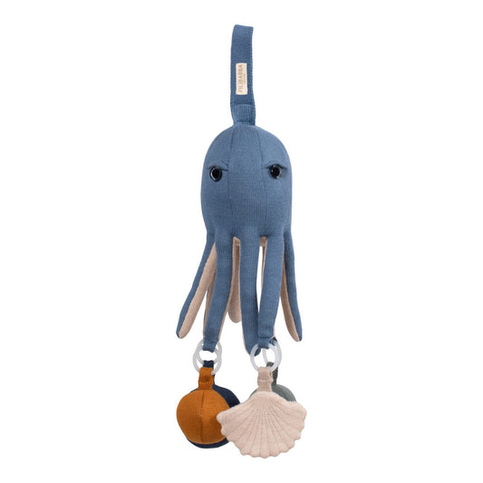Filibabba Activity Toy Otto The Octopus Touch & Play - Muddly Blue - Laadlee