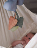 Filibabba Activity Toy Cloverleafed Music Mobile - Powder Blue - Laadlee