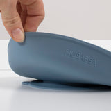 Filibabba Silicone Plate - Powder Blue (Pack of 2) - Laadlee